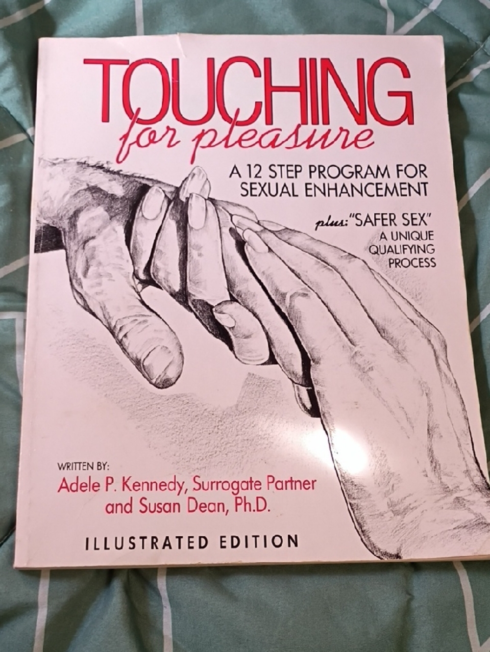 1986 Illustrated Touching for Pleasure — White & Red Illustrated Edition Book